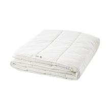 Çift Kişilik Yazlık Yorgan, Beyaz Renk 240x220 Cm Dolgu Oyuklu Lif Beyaz