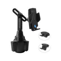 Muduan 360 Derece Dönen Evrensel Araç Bardak Tutucu 3.5-6.0 Inç Telefon Montaj Braketi Huawei Samsung İphone Uyumlu Için Siyah Yok Havalandırma E9a1le