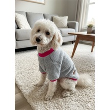 Kedi - Köpek Welsoft Yumuşak Peluş Sweat - Kıyafeti- Mont - Yelek