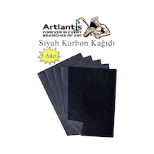 Siyah Karbon Kağıdı A4 5 Adet 21x29,7 Cm Kopya Kağıdı Transfer Kağıdı Renkli Karbon Kağıdı