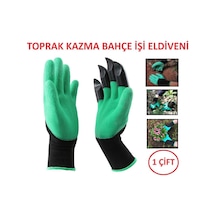 Eldiven Toprak Bahçe Kazma Eldiveni Çiçek Dikme Ekme Bahçe İşleri Hobi Eldiveni