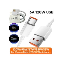 Bezos A+ Kalite 120w Max / 67w Max Sanıye Sayar Turbo Kablo 6a Ob Standart