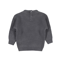 Civil Baby Basic Triko 6-18 Ay Kazak - Gri 9-12 Ay Koyu Gri