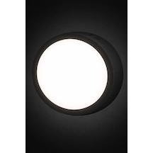 2 Adet Cata Ct 5235 Sıva Üstü 18w Siyah Kasa Led Spot 6400k Beyaz Işık Beyaz
