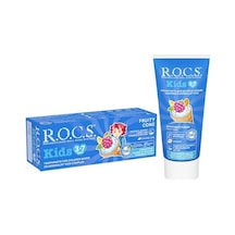 3-7 Yaş Florürsüz Diş Macunu Meyve Külahı Tadında 1 X 45 G