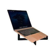 Taşınabilir Ahşap Laptop Standı - Ergonomik Tasarım