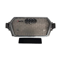 Audi Q7 Rsq7 Ön Panjur Izgara 2015 / 2019 Krom Gri