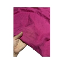 Organik %100 Keten Kumaş En 150 Cm Elbise, Kimono, Çocuk Giyim Ev Tekstili -507 Pembe