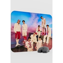 Stray Kids V3 48x40 Xl Gaming Kauçuk Kaymaz Taban Mouse Pad Fare Altlığı