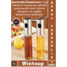 Yağdanlık Cam Bpa İçermez Zeytinyağı Sirke Sos Püskürtücü Şeffaf Mutfak Şık Hızlı Sprey Yağdanlık Diğer