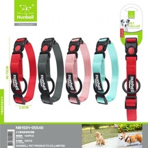 Nunbell Köpek Boyun Tasması 2.5 Mm Çok Renkli