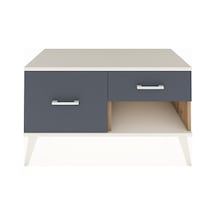 Hyperion Şifonyer 2 Çekmeceli 88x44x48 Çam-aytaşı/antrasit Aytaşı/antrasit