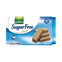 5 Adet Gullon Şekersiz Kakao Kremalı Gofret 180 G