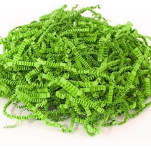 Zigzag Kağıt Dolgu Malzemesi-Yeşil Renk (1 paket=250 gram)