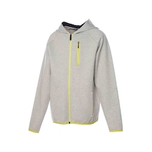 Hummel Hmljarı Zıp Hoodıe Fermuarlı Hoodıe Çocuk Eşofman Üstü Gri Gri