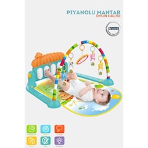Mantar Piyanolu Aktivite Oyun Halısı Piyanolu Oyun Halısı