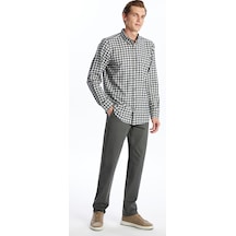 Lcwaıkıkı Classic Yeşil Standart Kalıp Erkek Chino Pantolon