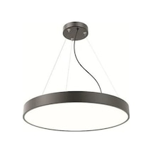 Davul / Sarkıt Avize / 40 Cm / Antrasit Kasa / 3 Renk Işık / 3 Yı Anrasit