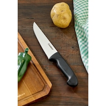 Cooker 31 Cm Paslanmaz Çelik Kasap Bıçağı Siyah Ckr4599