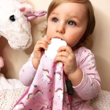 Cheeky Chompers Diş Kaşıyıcılı Uyku Arkadaşı - Unicorn Love