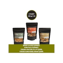 Pecan, Choco, Salty Granola 60 Gr X 3