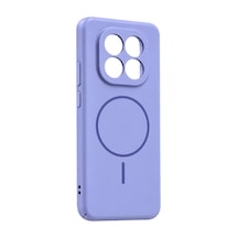 Xiaomi Redmi Note 15 Pro 4g Mika Pc Magsafe Kapak - Açık Mor Çok Renkli
