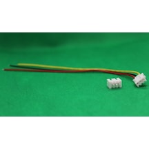 3 Pin Dişi-Erkek Kablolu Tunik Soket Seti 1.2 Mm - 10 Cm