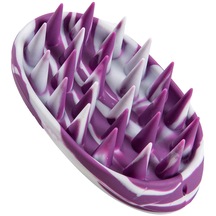 Suntek Saç Derisi Masaj Aleti Yıkama Bakım Fırçası Ev Banyo Menekşe