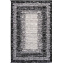 Çam Halı Norm 6217 Gri Romans Halı Modern Desenli Makine Halısı
