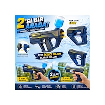 Modüler 2'si 1 Arada Şarjlı Su Tabancası 200 Ml Hazneli 25 Cm Kırmızı - 904696568