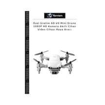 Özel Üretim 4d-v9 Mini Drone 1080p Hd Kamera Akıllı Cihaz Video Cihazı Hava Aracı