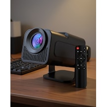 Siyah Taşınabilir Proje 4k 1080p Uuczzzprojeksiyongameboxx2