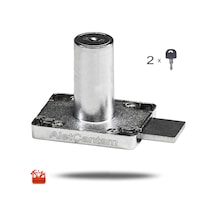 Canex Dolap Çekmece Kilidi Dikdörtgen Uzun Borulu Kilit