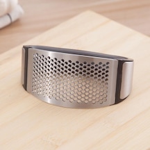 Manuel Sarımsak Basın Rocker Saplı Paslanmaz Çelik Sarımsak Kırıcı Sıkacağı Dilimleme Kıyma Kıyıcı Mutfak Gadget Aracı