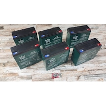 12v 24ah E-bike Aküsü 6'lı Set Ü/y 12.2025