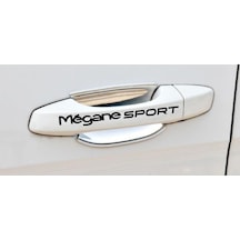 Oto Megane 1 Sport Kapı Kolu Ve Jant Sticker Seti 8 Adet