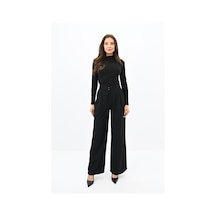 Koza Butik Kadın Palazzo Cep Detaylı Pantolon 6270-24 001