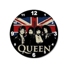 Queen Freddie Mercury Ahşap Duvar Saati (406999652) Ahşap