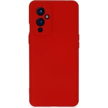 Newface One Plus 9 Kılıf Nano İçi Kadife Silikon - Kırmızı