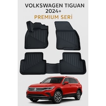 Volkswagen Tiguan 2024+uyumlu 3d Premium Oto Paspas Su Geçirmez, Kaymaz, Kolay Temizlenir