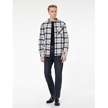 Koton Normal Bel Pamuklu Straight Fit Jean Pantolon - Mark Jean İndigo Stone 7wam40030nd İndigo - Taş