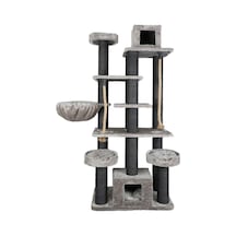Lotus Furniture Pet Series Los Angeles Tırmalamalı Kedi Evi