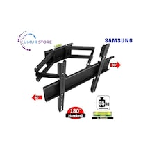 Samsung Uyumlu 43du7000 43" 4k Uhd Crystal 32- 55 İnç Çift Kollu Hareketli Lcd Led Tv Askı Aparatı