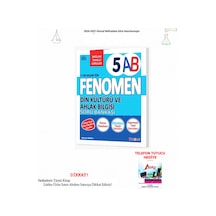 Fenomen 5 Din Kültürü Ve Ahlak Bilgisi A-b Soru Bankası 5-002