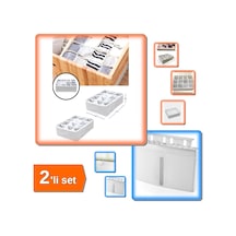 12 Bölmeli Pratik Çekmece Düzenleyici + Fresh Air Kalorifer Suluğu - 2li Set E6q3s5 Belirtilmemiş