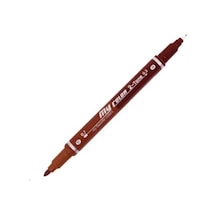 Dong A My Color 2 Tone Çift Uçlu Kalem -Açık Kahve Ve Koyu Kahve