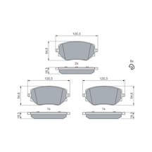Renault Clio 5 1.0tce 100 2019-2021 Bosch Ön Balata 120mm