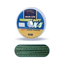 4 X Resıstant Koyu Yeşil 0,18 Mm 100 Mt. 1 Ad.