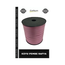 Özel Üretim Koyu Pembe Rafya Yaprak İp Proje İpi +3