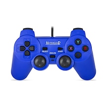 Kablolu Pc Gamepad D-ınput & X-ınput Destekli Çift Titreşimli Usb Oyun Kolu Kırmızı